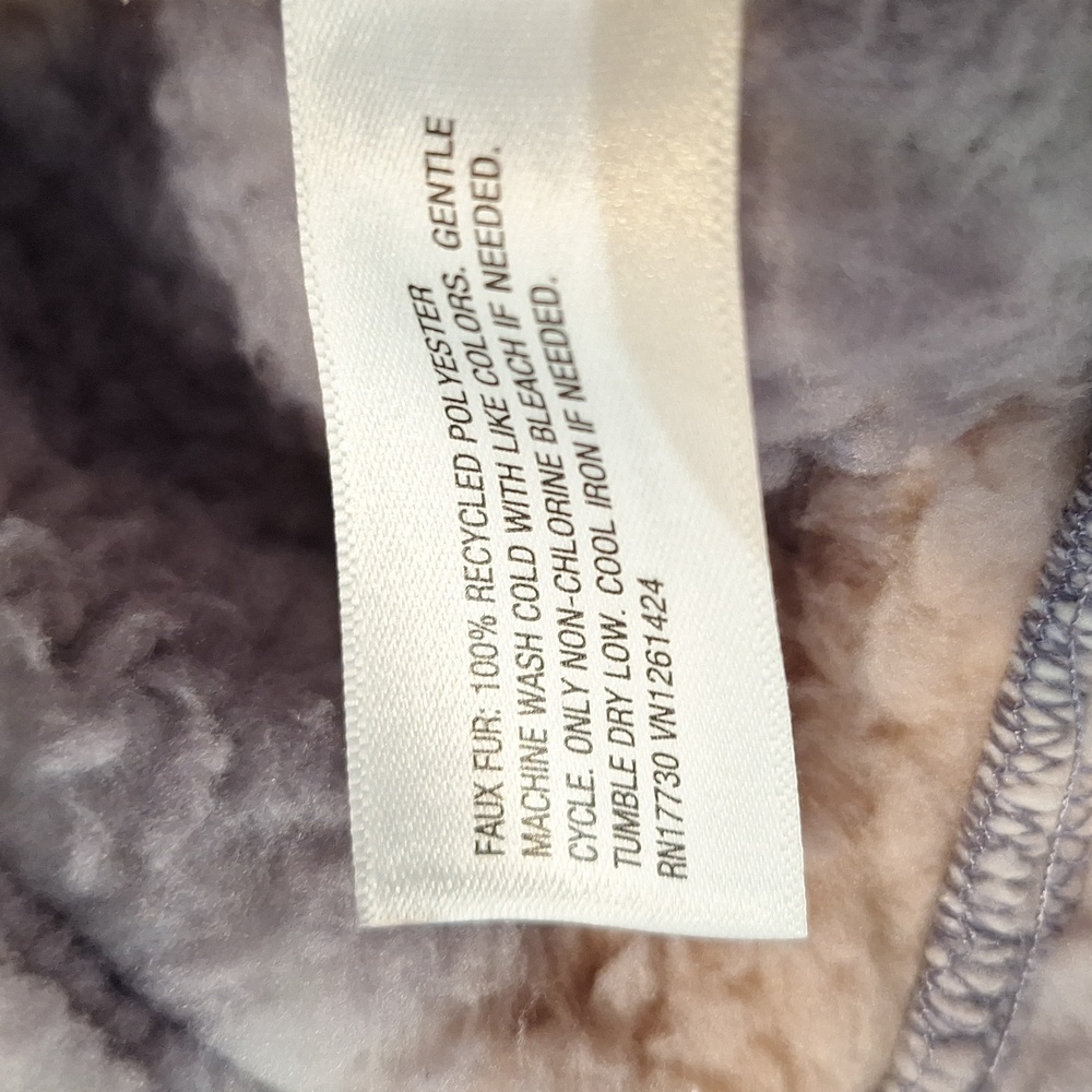 Wild Fable tie dye faux shearling jacket - Picture 6 of 6